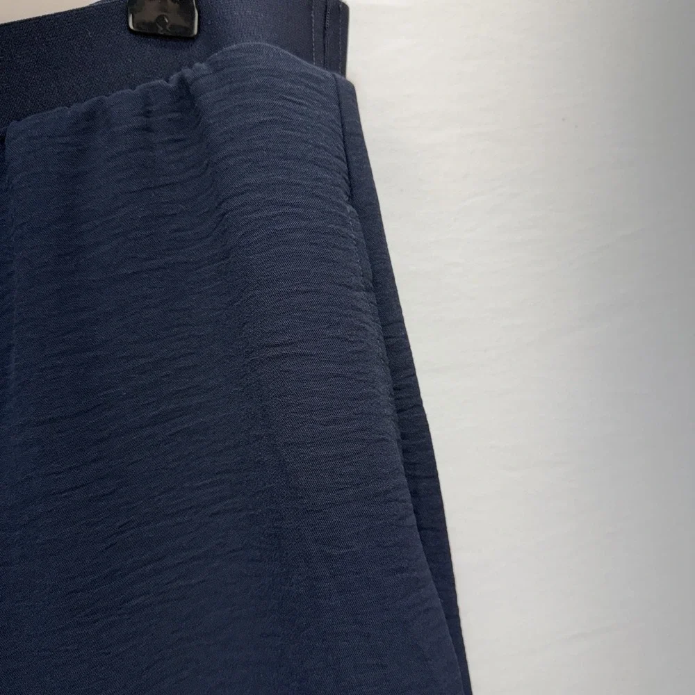 Mango navy crinkle